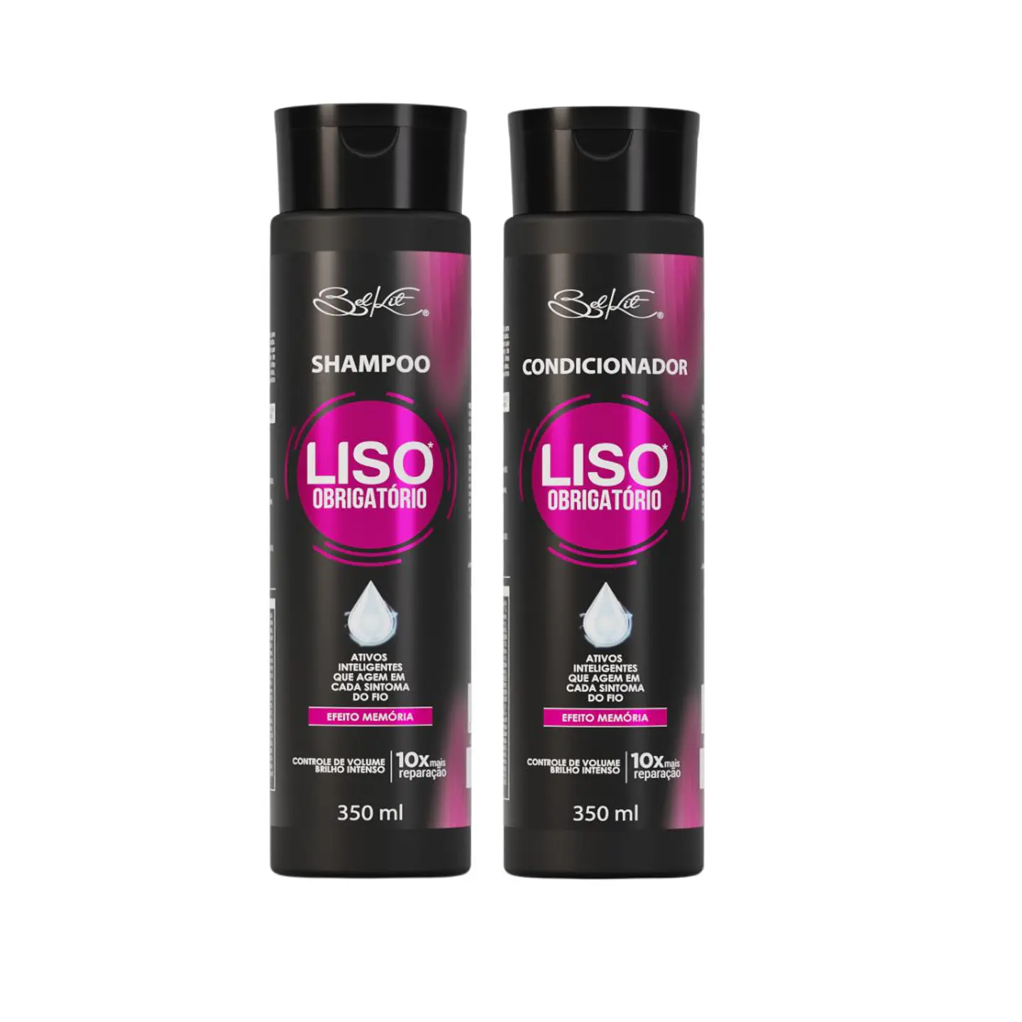 Liso Obrigatório Home Care Dúo Shampoo + Acondicionador 350 ml 1