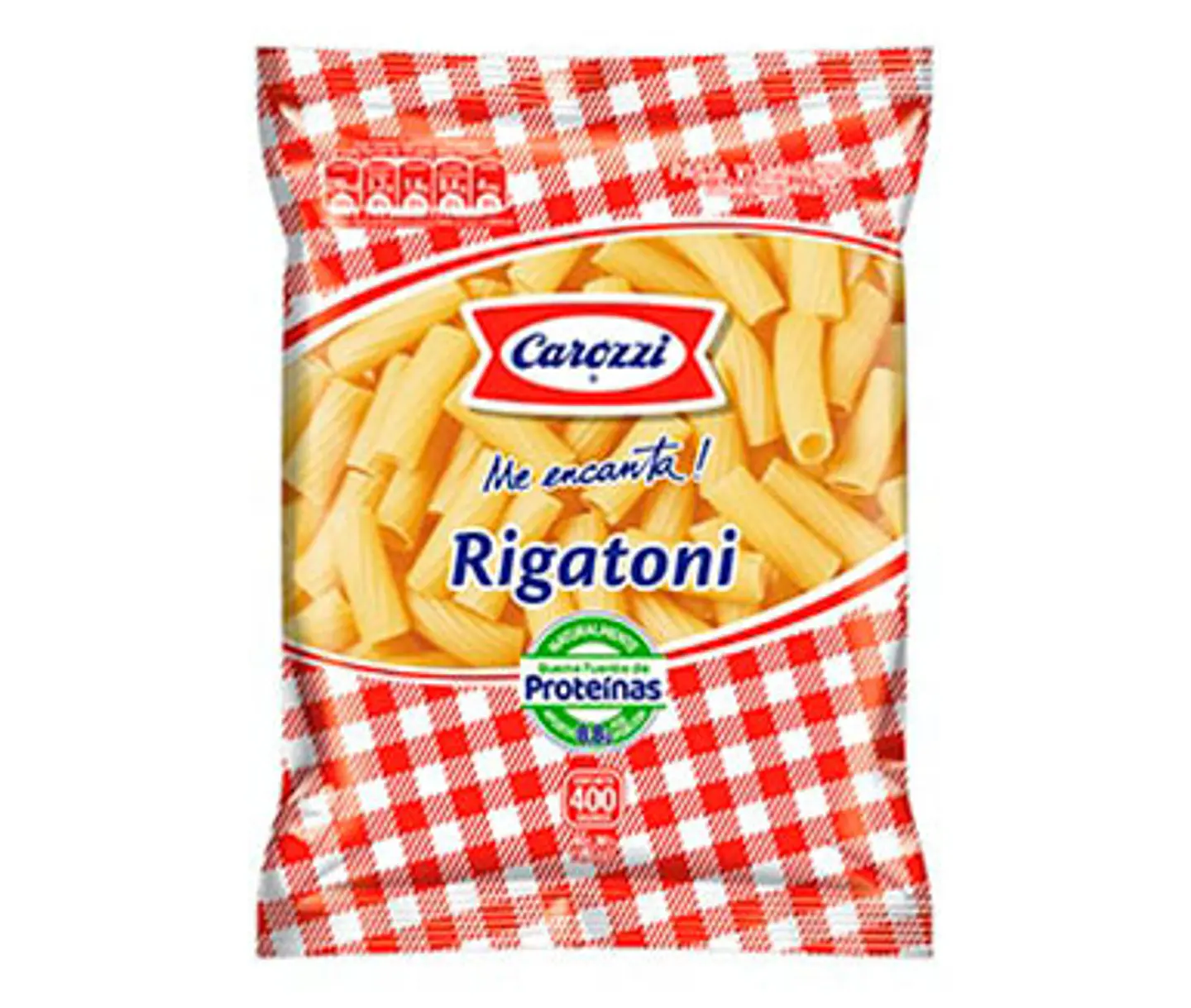 Fideos rigatoni carozzi 400g 1