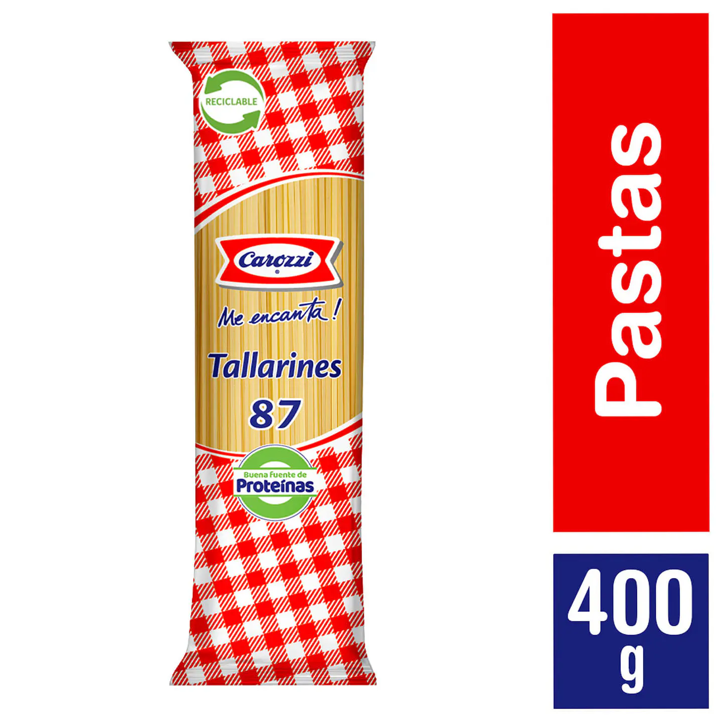 Fideos carozzi número 87 1