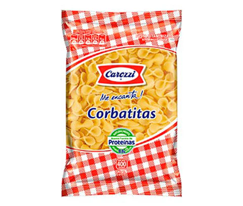 Fideos Corbatitas Carozzi 400g
