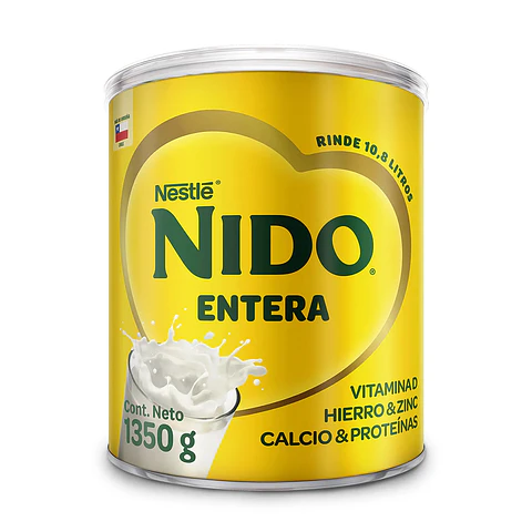 Leche nido entera 1350g