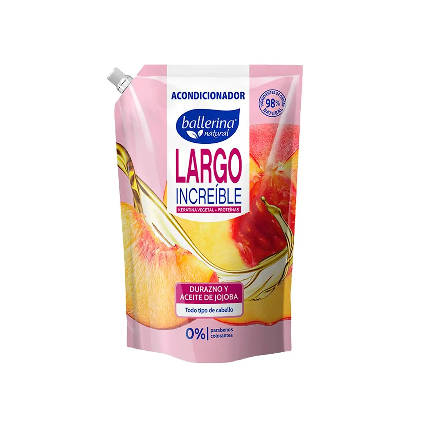 Shampoo ballerina 750 ml largo increíble  1