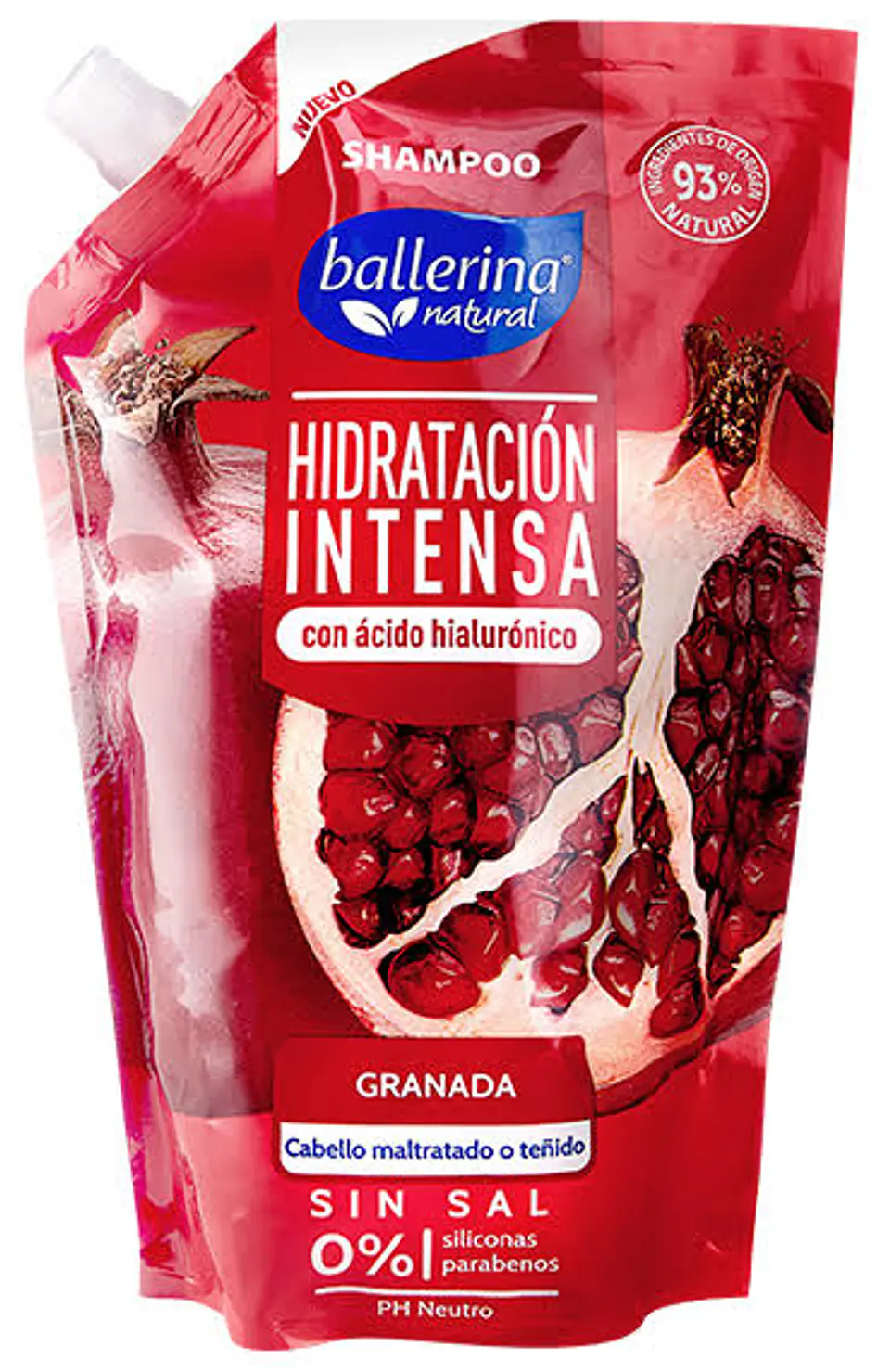 Shampoo ballerina 750ml hidratacion intensa 1
