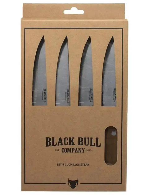 Juego de cuchillo Black Bull 4 piezas