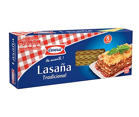 Lasaña tradicional Carozzi 400g