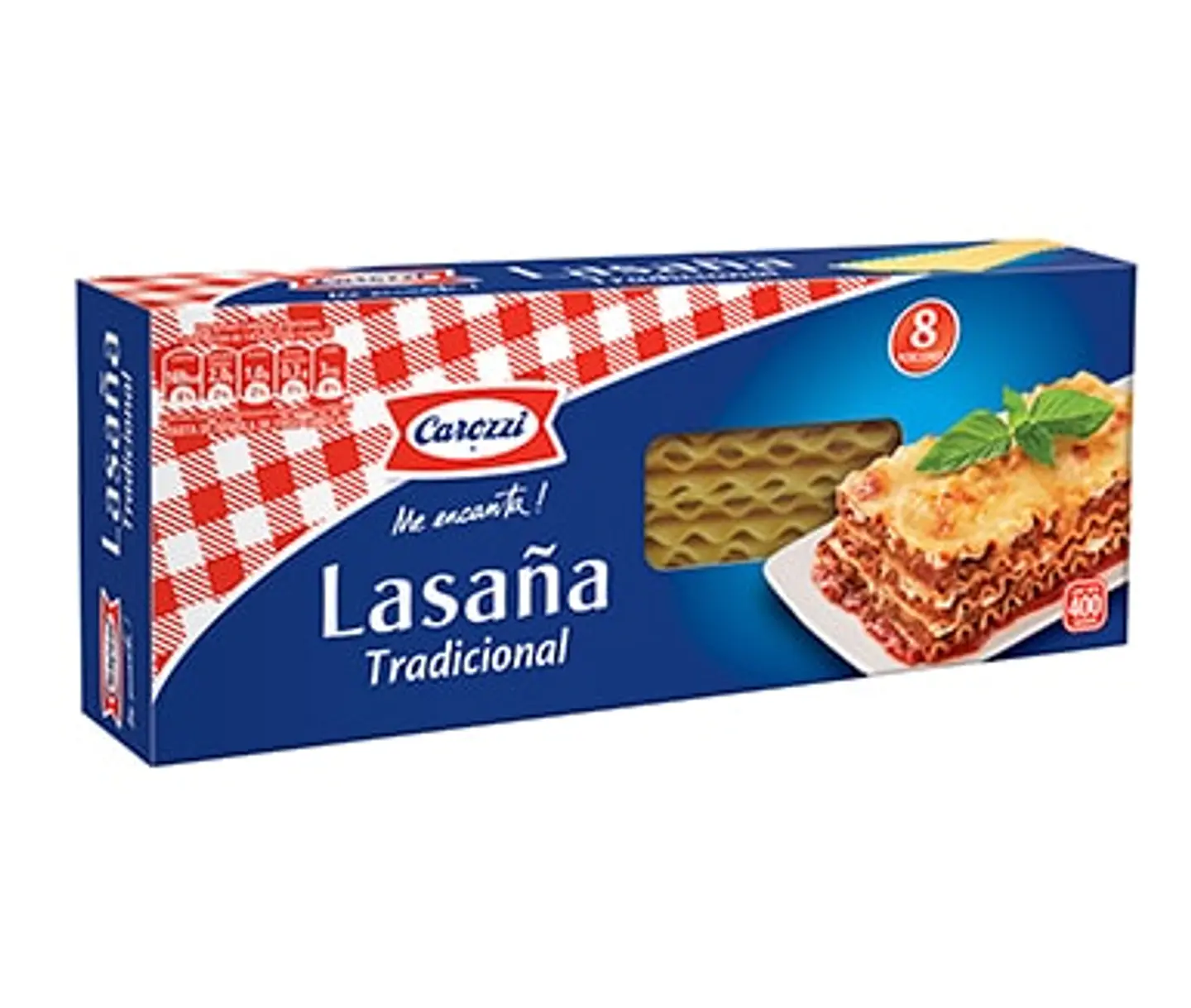 Lasaña tradicional Carozzi 400g 1