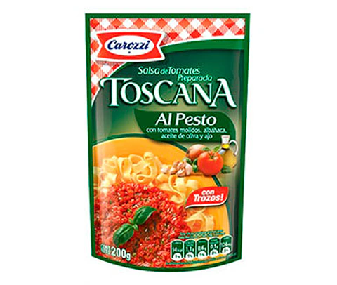 Salsa Toscana Al pesto Carozzi 