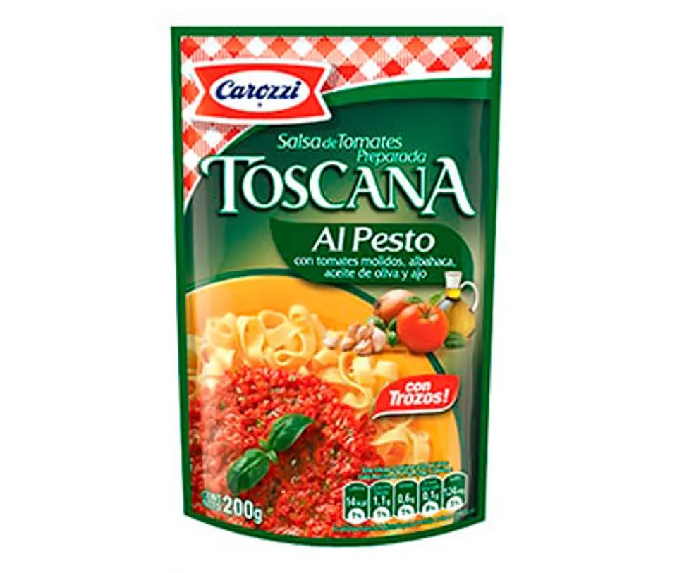 Salsa Toscana Al pesto Carozzi  1