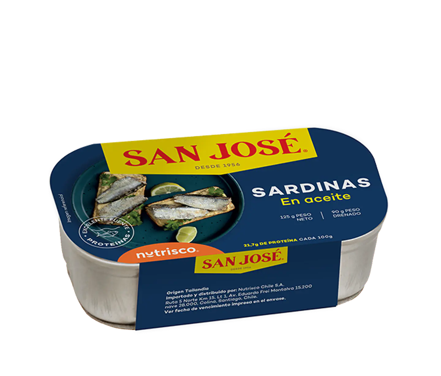 Sardina San José  en aceite 125g 1