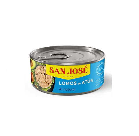 Lomos de atún San Jose al agua 160g