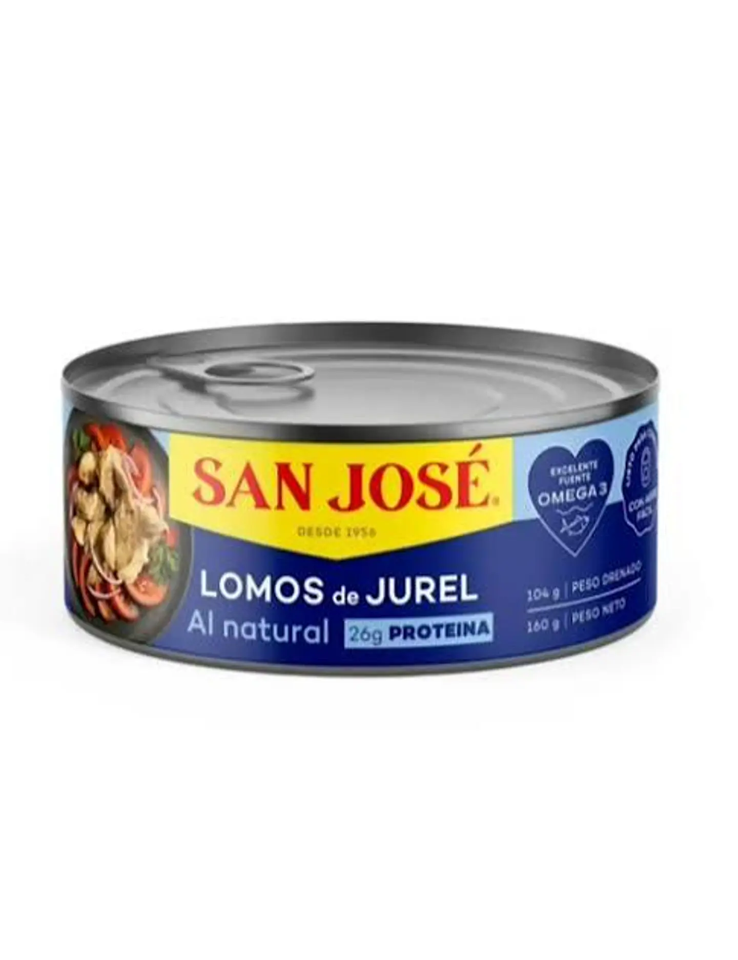 Lomos de Jurel en aceite 160g  1