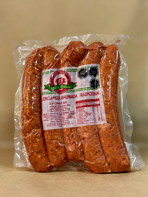 Longaniza tradicional vacio