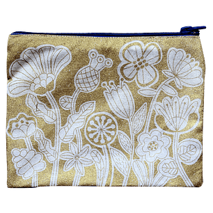 Estuche de tela folk