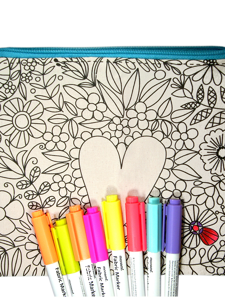 Kit para pintar estuche de tela 1