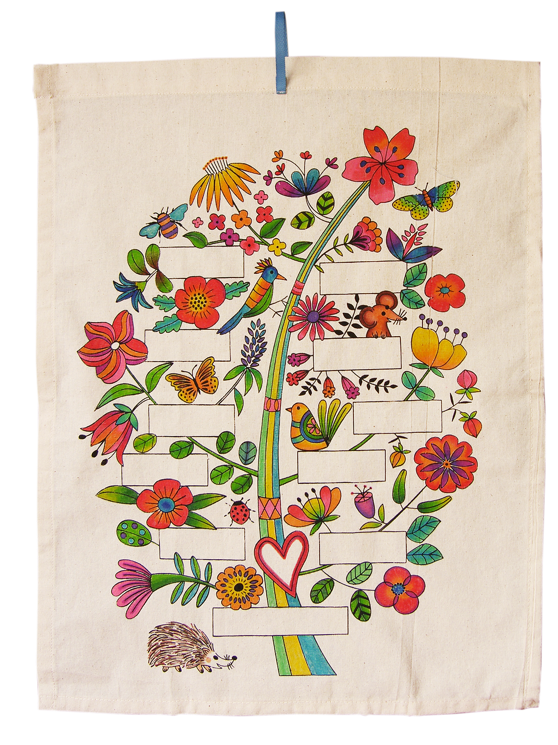 Kit para pintar Árbol de familia, impreso en serigrafía, 16 Colores 2