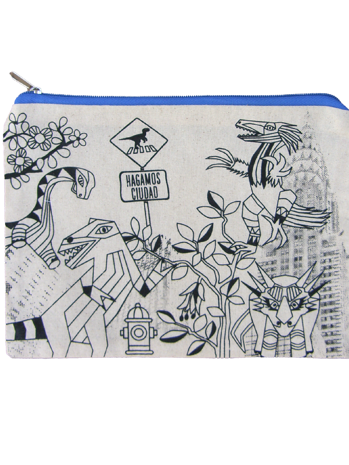 Estuche de tela Dinosaurios 1