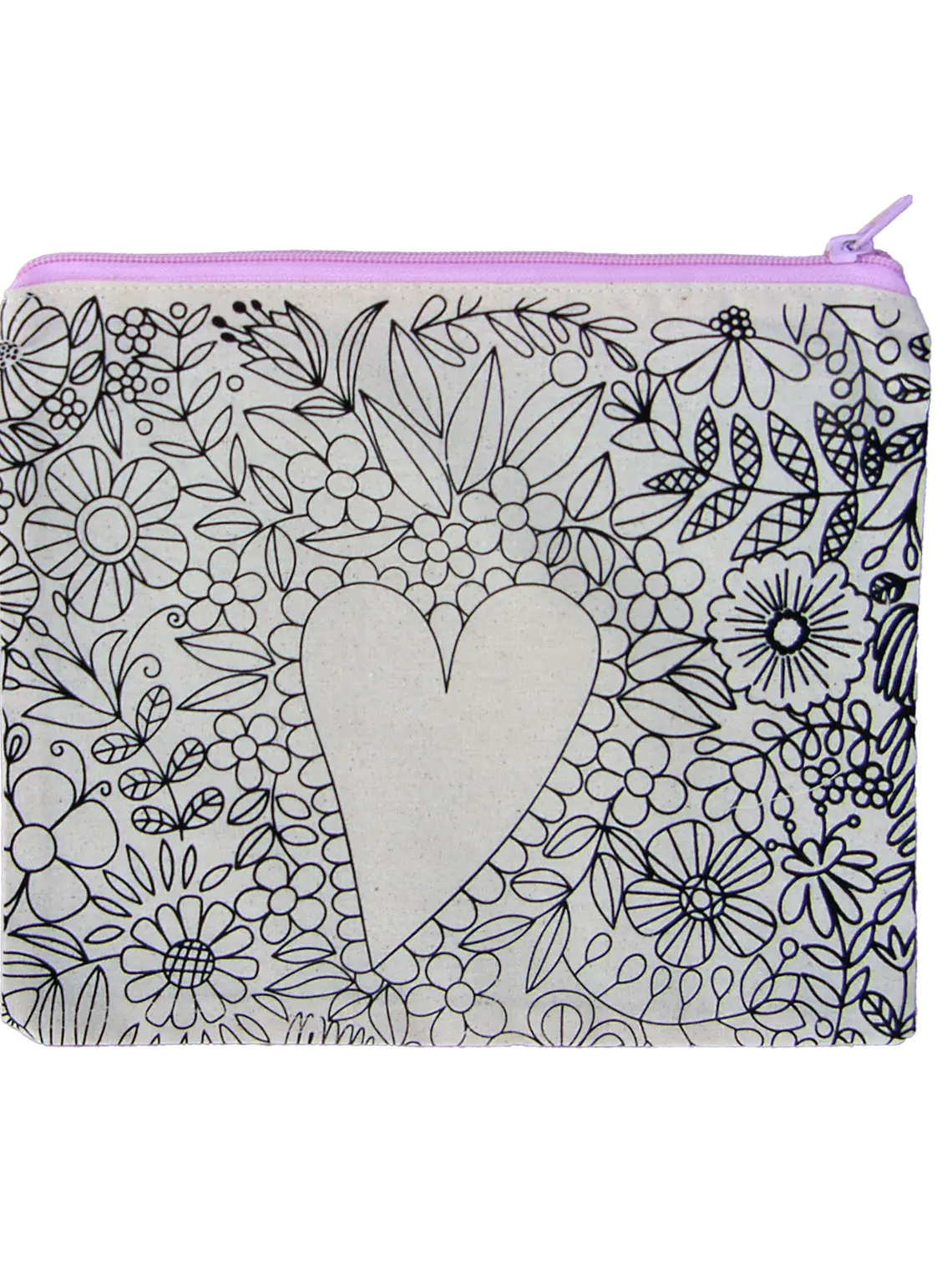 Estuche de tela Flor 1