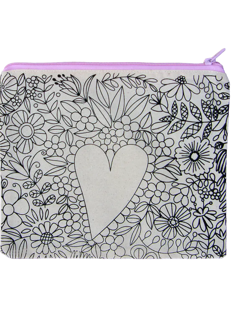 Estuche de tela Flor 1