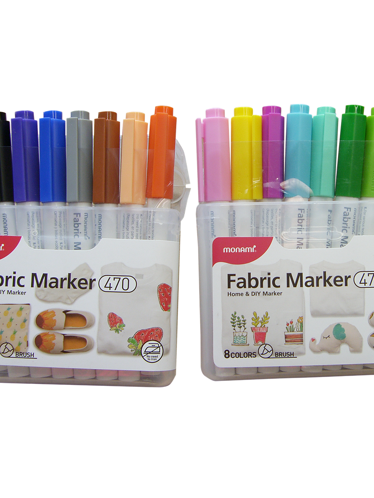 Set 16 marcadores textiles 1