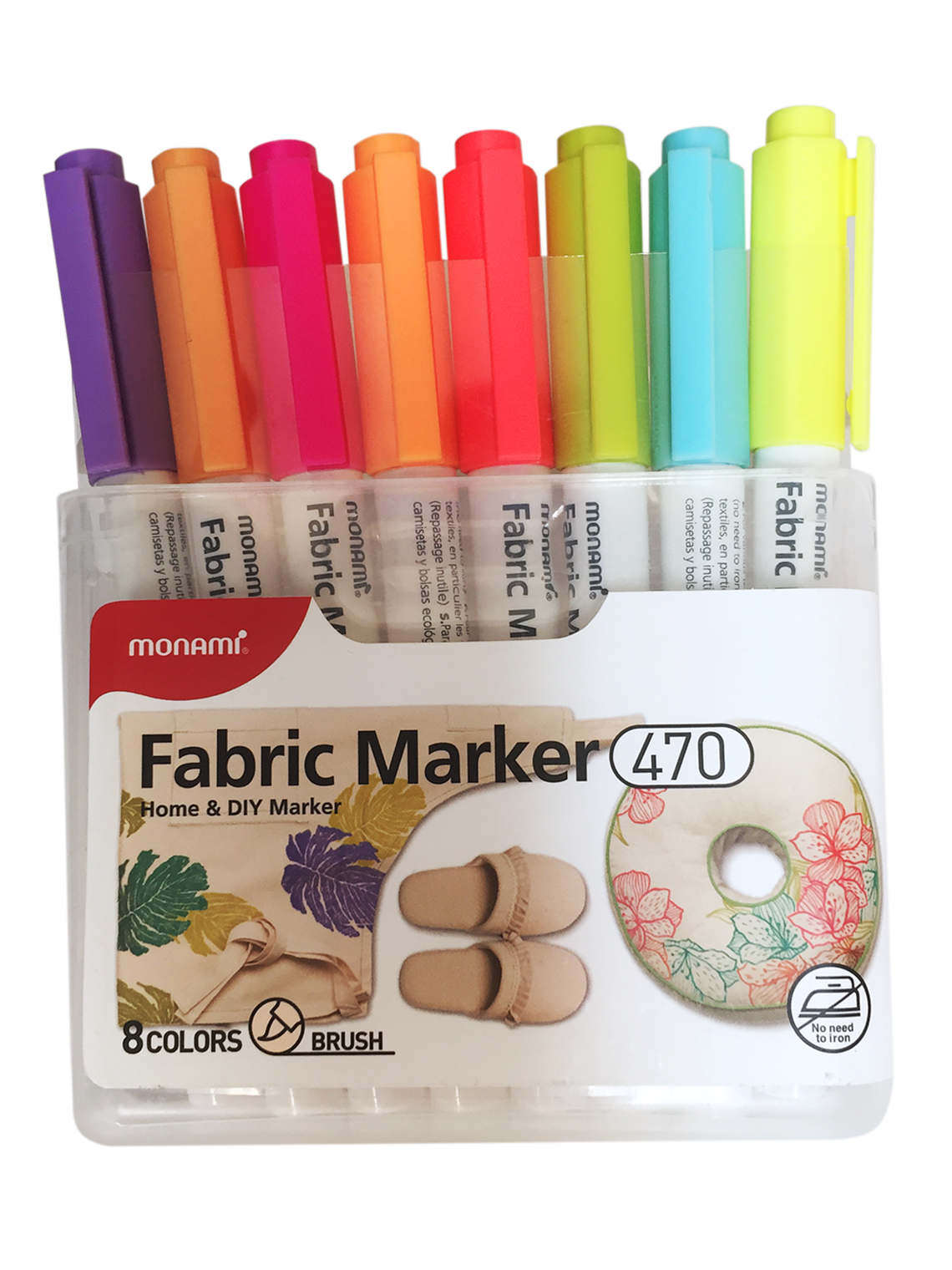 Set 8 marcadores textiles 1