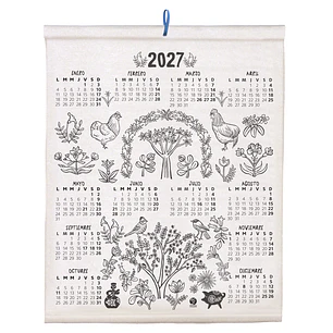 Calendario de Tela 2027
