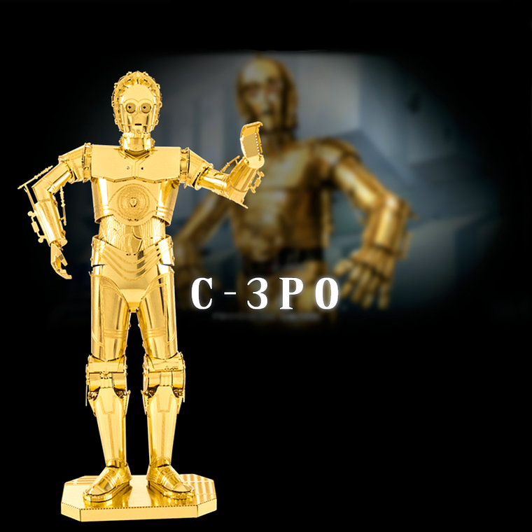 Puzzle C-3PO Full Color 3D 1