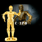 Puzzle C-3PO Full Color 3D - Miniatura 1