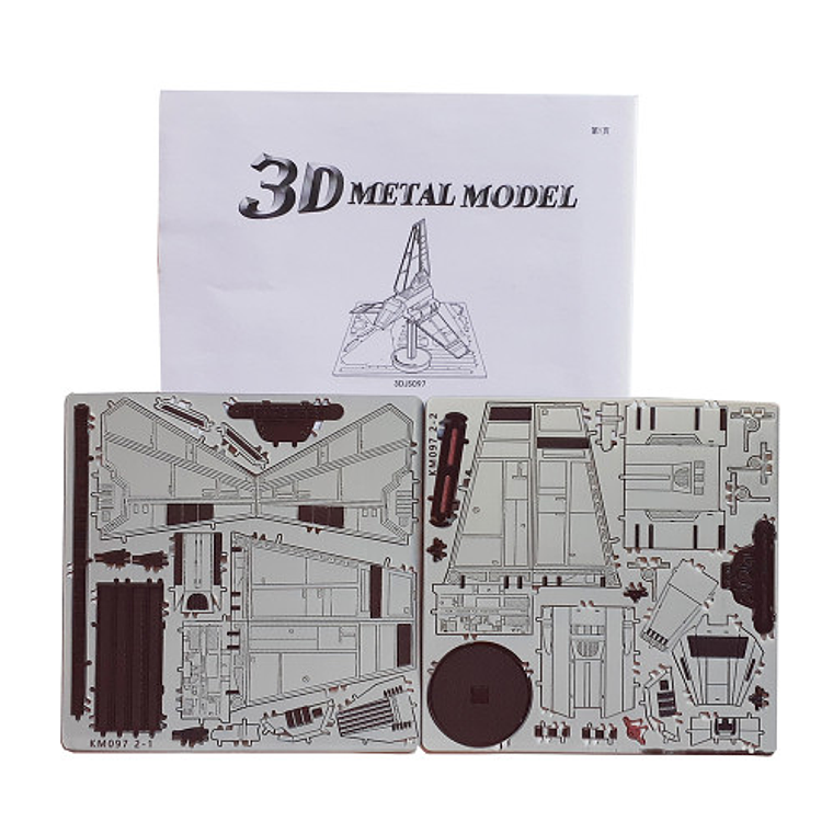 Puzzle Imperial Shuttle Full Color 3D 2