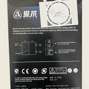Puzzle Dragón de Gringott 3D