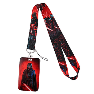 PORTA-TARJETAS CON CORDON STAR WARS