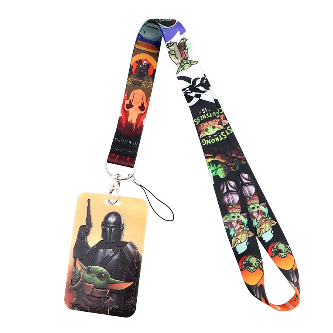 PORTA-TARJETAS CON CORDON STAR WARS 9