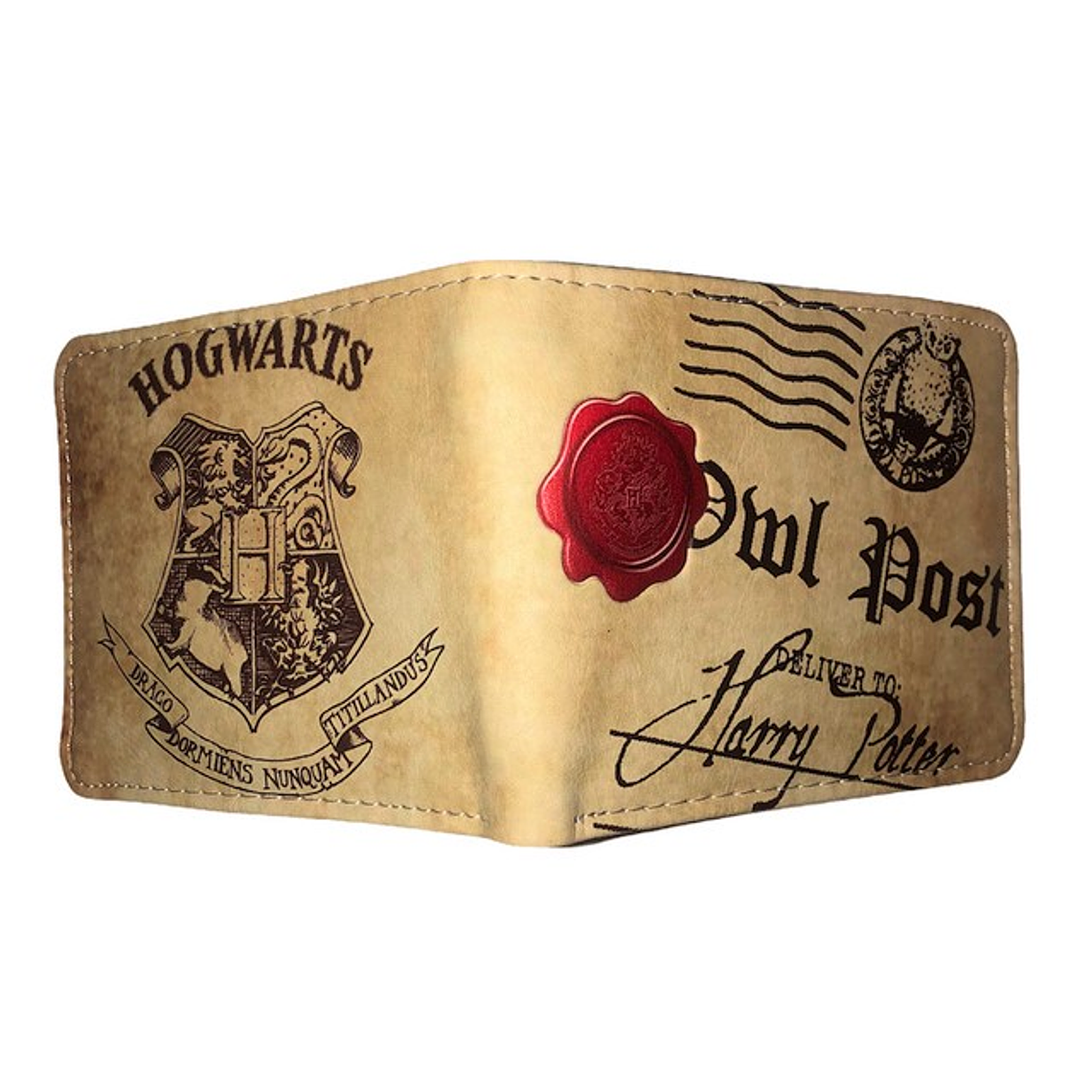 Billetera Harry Potter Carta Hogwarts 3