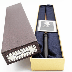 Varita Draco Malfoy Ollivander Box