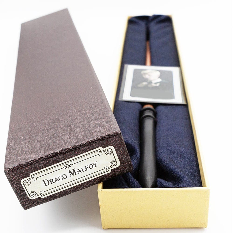 Varita Draco Malfoy Ollivander Box 2