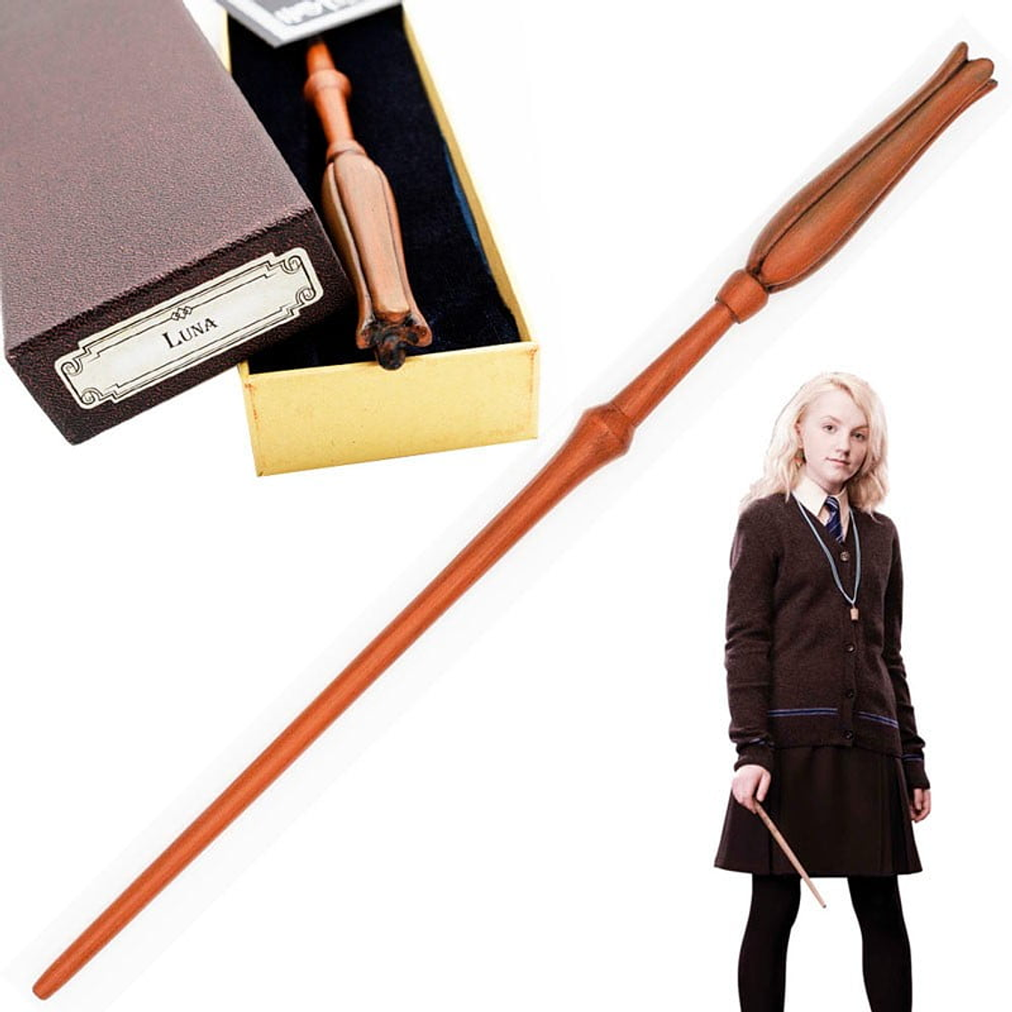 Varita Luna Lovegood Ollivander Box 3