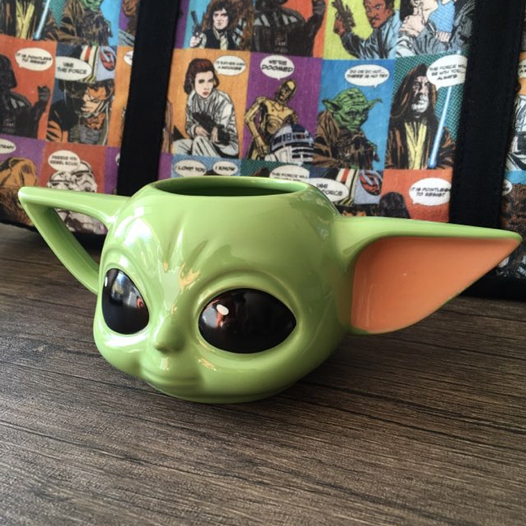 Tazón cerámica 3D Baby Yoda Mandalorian 2