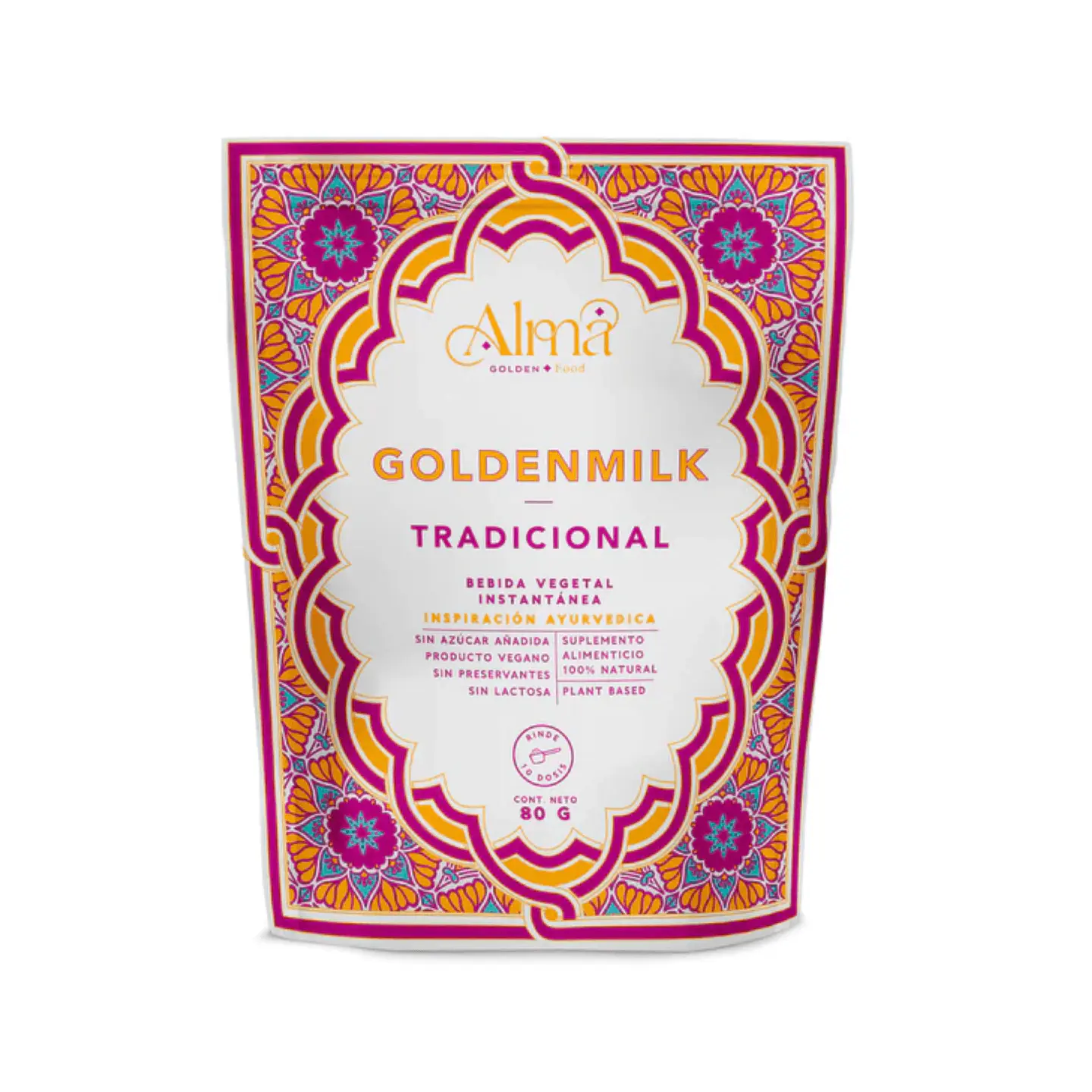 Leche Dorada Golden Milk Tradicional Alma Golden Food 80 grs 1