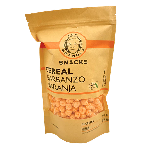 Cereal de Garbanzo Naranja Don Granola 100 grs