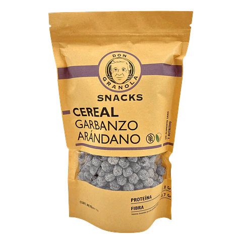 Cereal de Garbanzo Arándanos Don Granola 100 grs