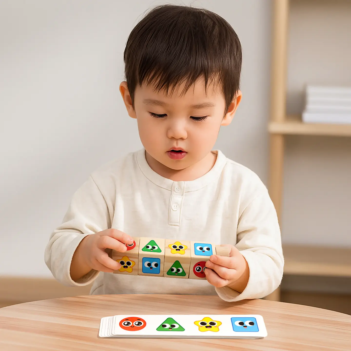PUZZLE MADERA VERTICAL MONTESSORI NIÑOS  5