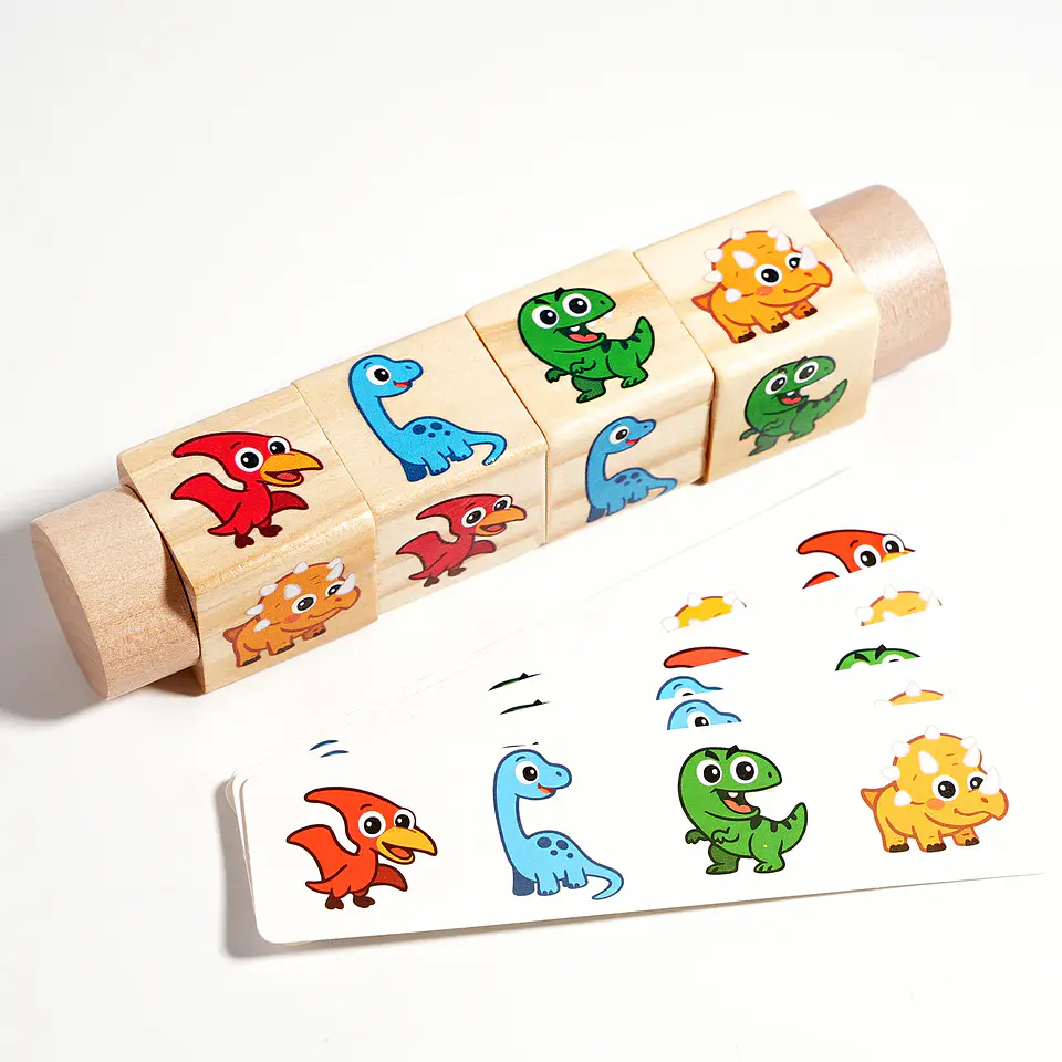 PUZZLE MADERA VERTICAL MONTESSORI NIÑOS  6
