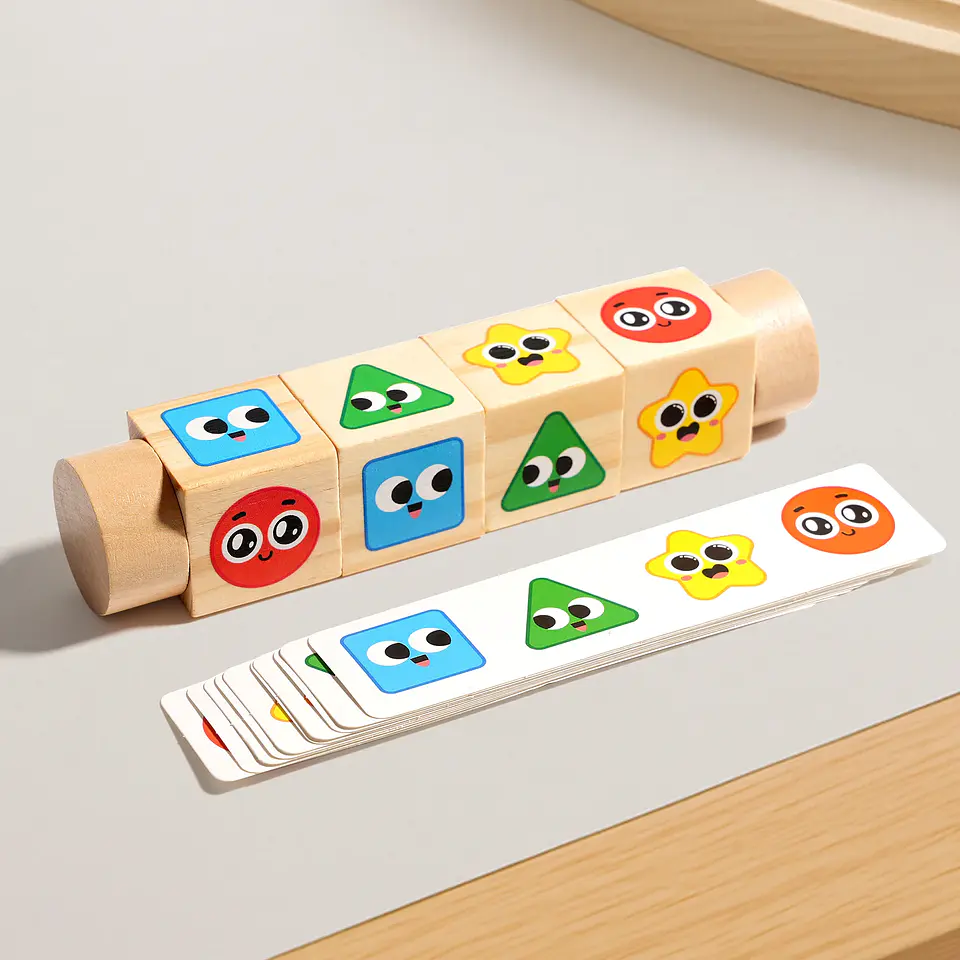 PUZZLE MADERA VERTICAL MONTESSORI NIÑOS  8