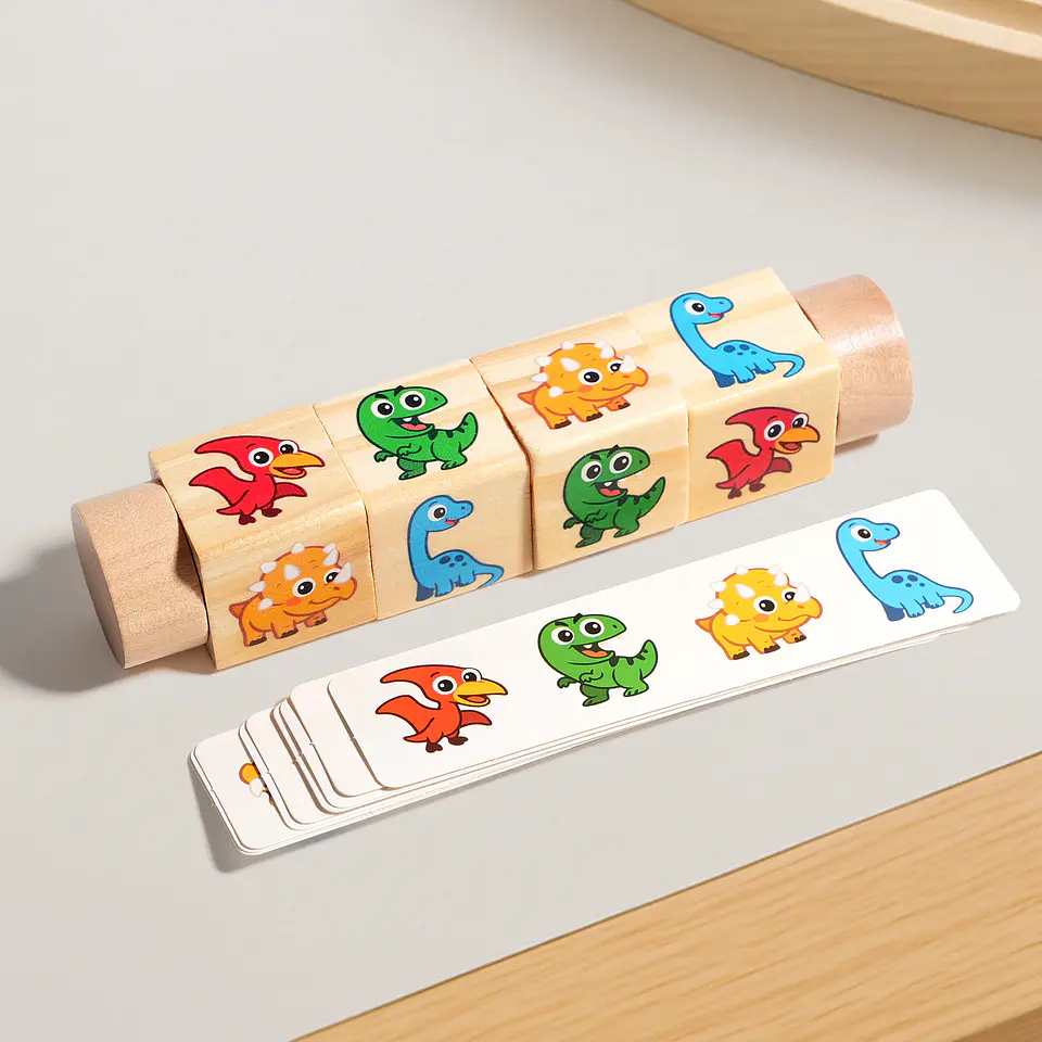 PUZZLE MADERA VERTICAL MONTESSORI NIÑOS  9