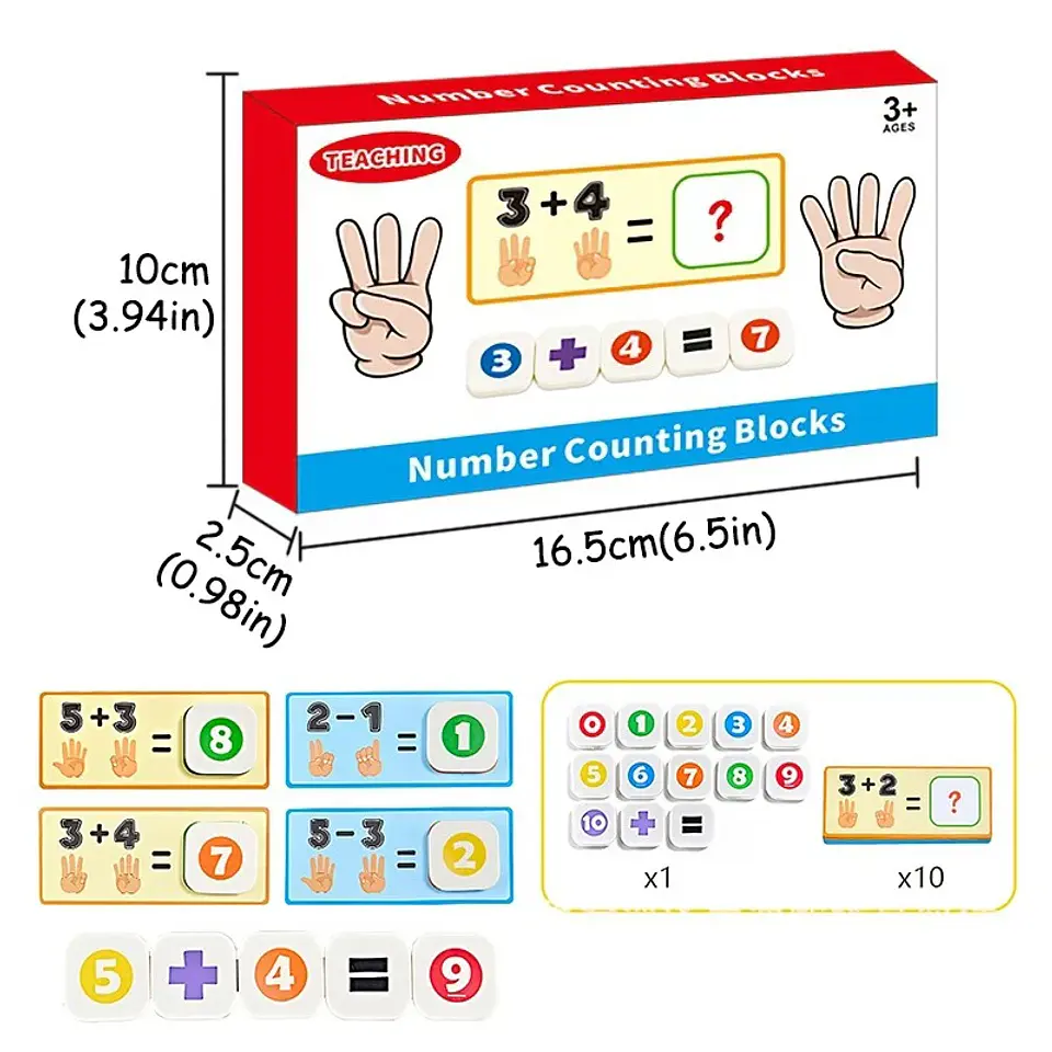 APRENDIZAJE SUMA Y RESTAS MONTESSORI NIÑOS 8