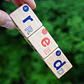 CUBOS MADERAS MAGNÉTICOS MONTESSORI APRENDIZAJE LETRAS ABC NIÑOS - Miniatura 3
