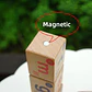 CUBOS MADERAS MAGNÉTICOS MONTESSORI APRENDIZAJE LETRAS ABC NIÑOS - Miniatura 4