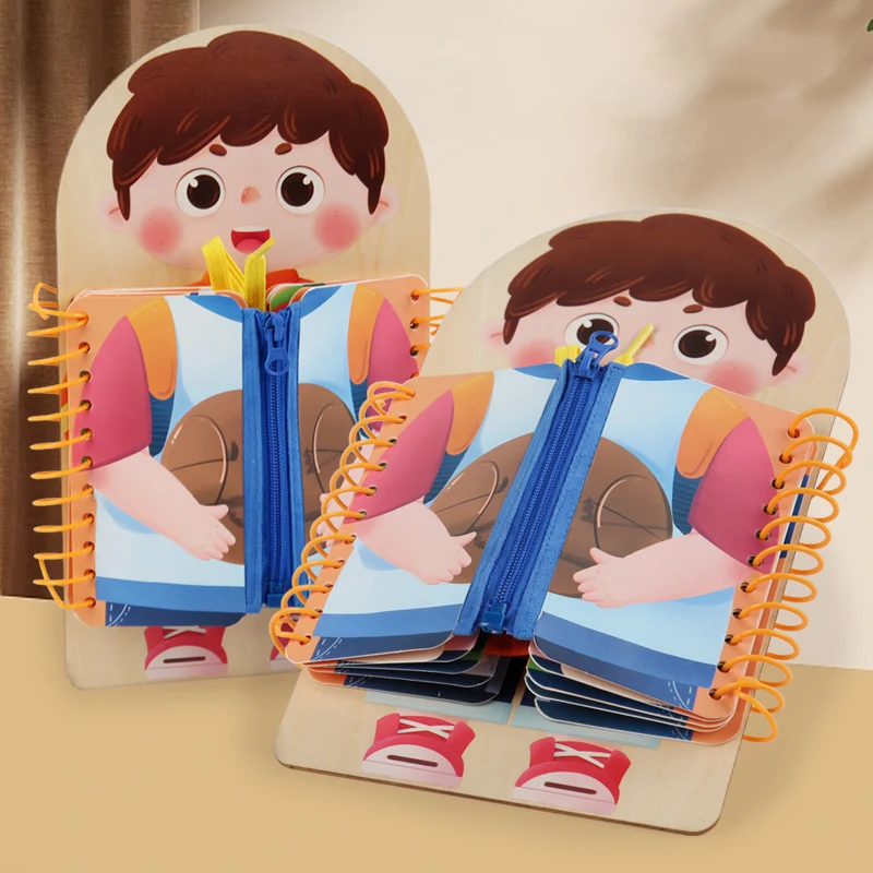 Libro Didáctico Interactivo Aprendizaje Bilingüe Juguete Para Niños