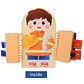 LIBRO APRENDIZAJE HABILIDADES DIARIAS NIÑOS  - Miniatura 2