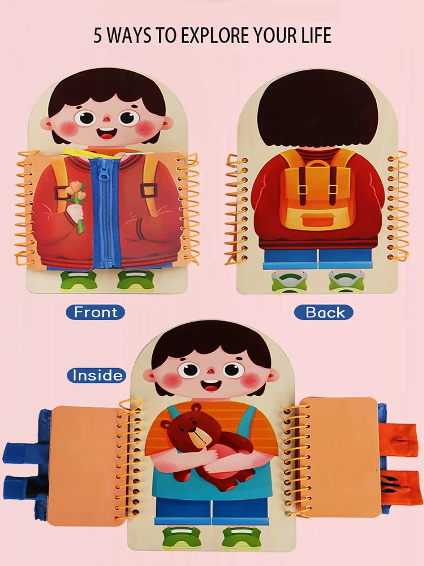 LIBRO APRENDIZAJE HABILIDADES DIARIAS NIÑOS  5