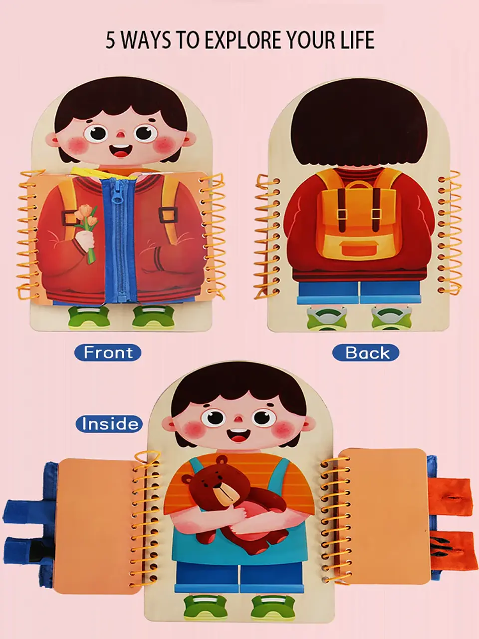 LIBRO APRENDIZAJE HABILIDADES DIARIAS NIÑOS  5